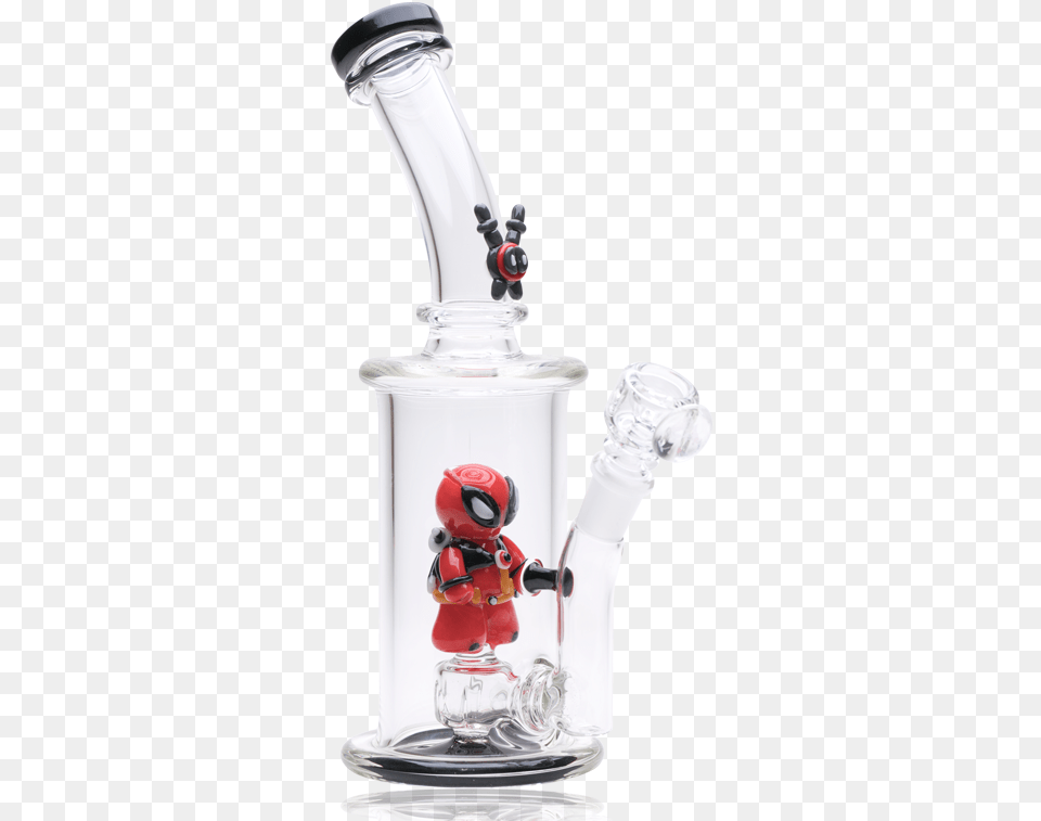 Deadpool Bong, Smoke Pipe, Glass, Baby, Person Png Image