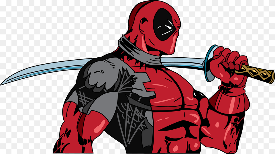 Deadpool Cable Comic Book Marvel Comics Comic Transparent Deadpool, Adult, Male, Man, Person Png Image