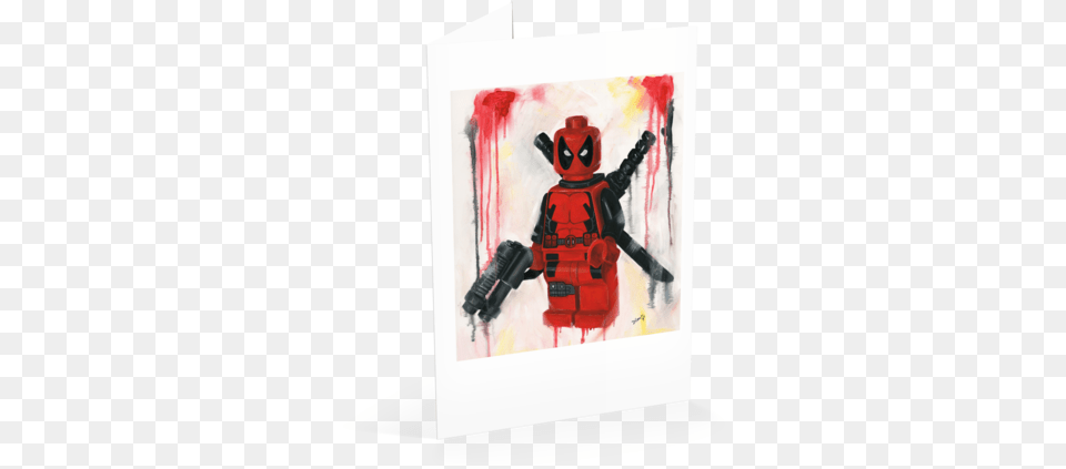 Deadpool Card Figura Lego Deadpool, Robot Png Image