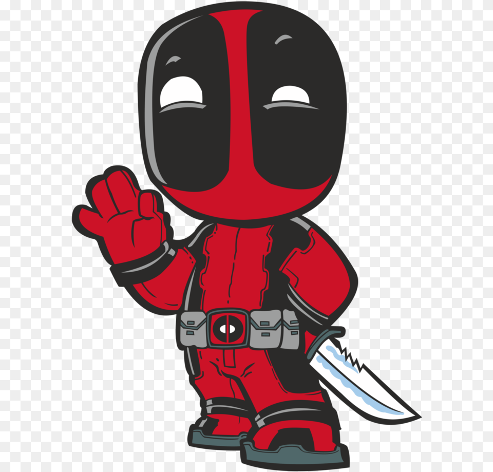 Deadpool Chibi Chibi Deadpool, Dynamite, Weapon Png