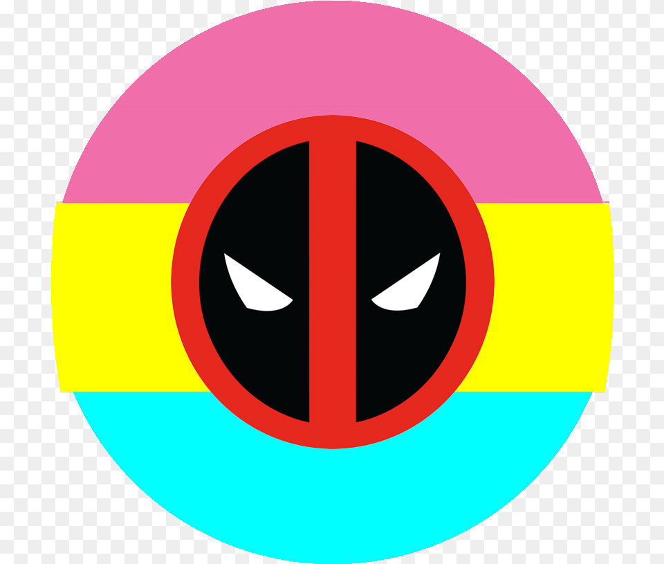 Deadpool Circle, Logo, Disk Free Png
