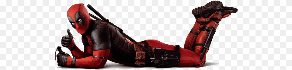 Deadpool Clear Background Transparent Deadpool, Clothing, Glove, Person Free Png Download
