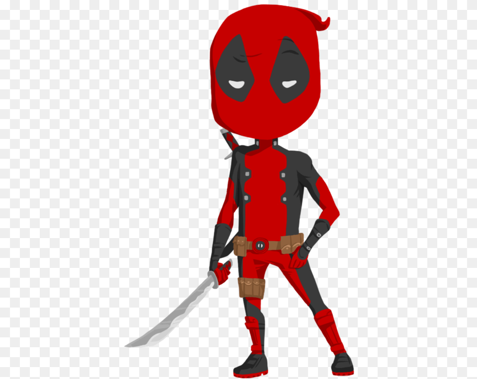 Deadpool Clipart Kid Deadpool Kid, Person, Face, Head, Blade Free Transparent Png