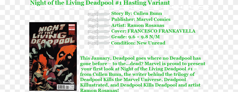 Deadpool Comic, Book, Comics, Publication, Adult Png Image