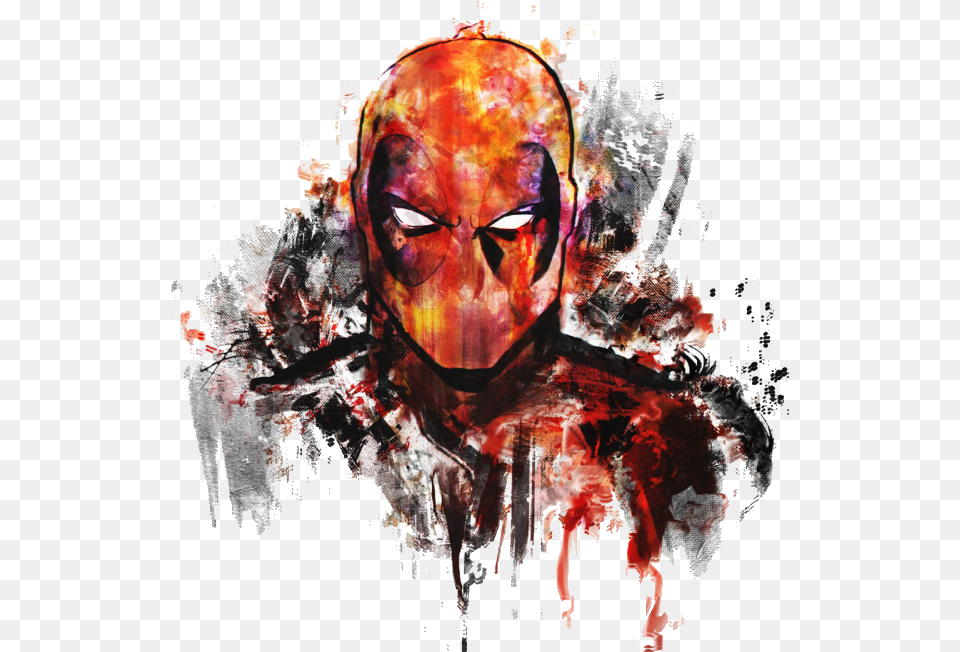 Deadpool Commercial Use Resource Upgrade To Premium, Art, Modern Art, Painting, Person Free Transparent Png