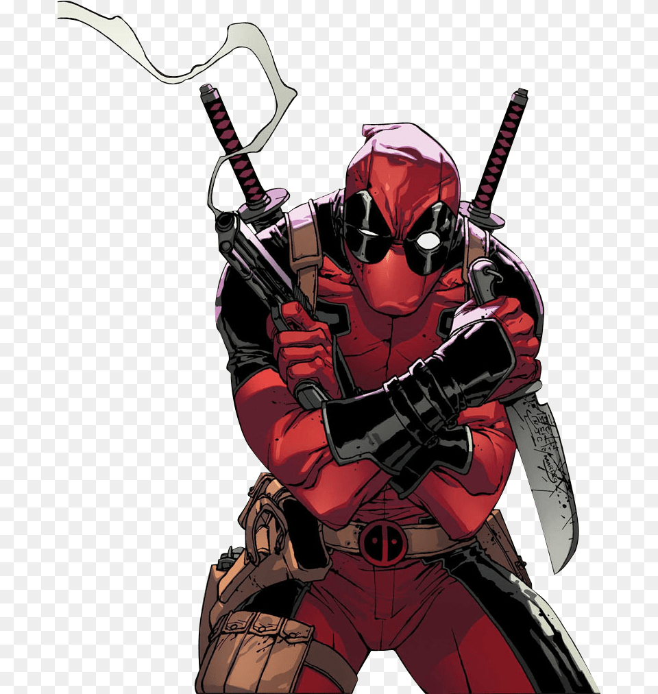 Deadpool Deathstroke And Deadpool And Deadshot, Adult, Person, Man, Male Free Png Download
