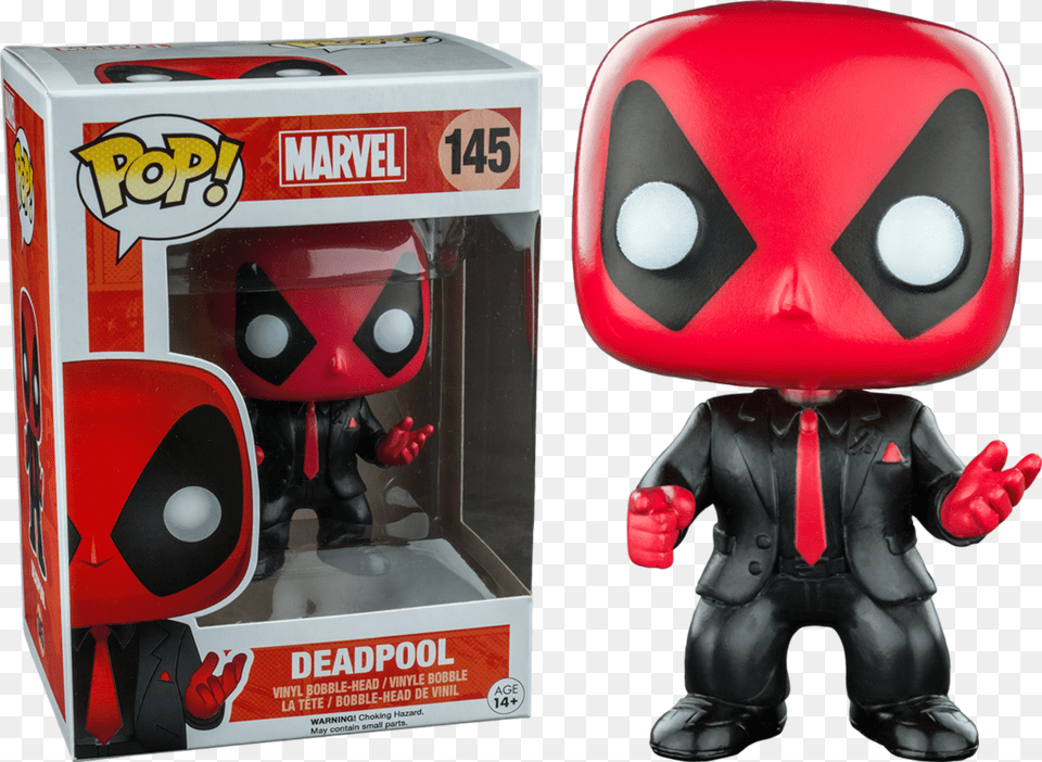 Deadpool Dressed To Kill Pop, Robot, Toy Free Transparent Png
