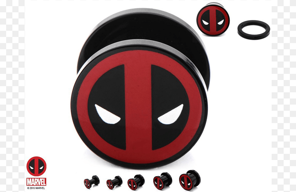 Deadpool Earrings, Helmet, Machine, Spoke, Wheel Free Png Download