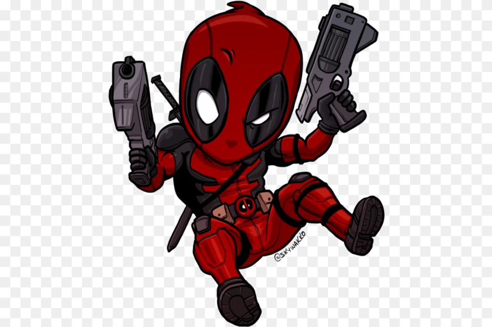 Deadpool Fan Art, Book, Comics, Publication, Baby Png Image