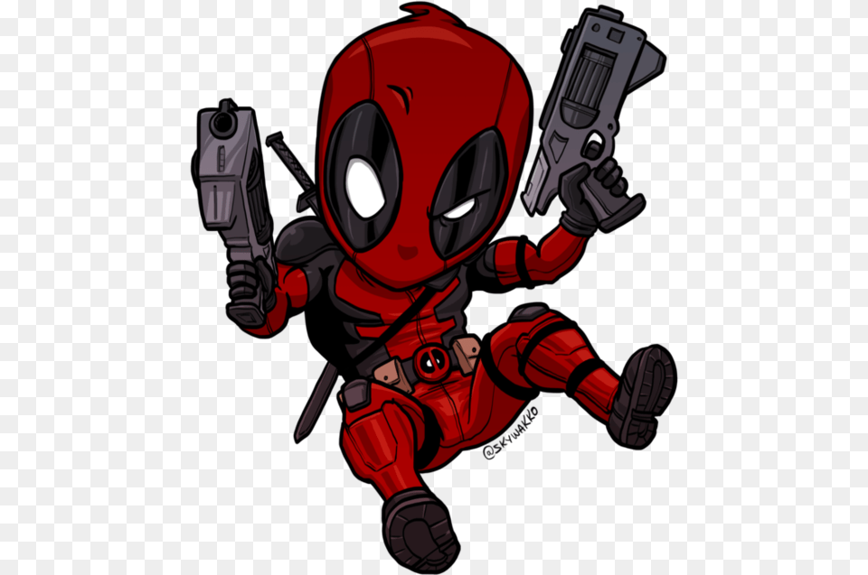 Deadpool Fan Art Deadpool Fan Art, Book, Comics, Publication, Baby Free Png Download