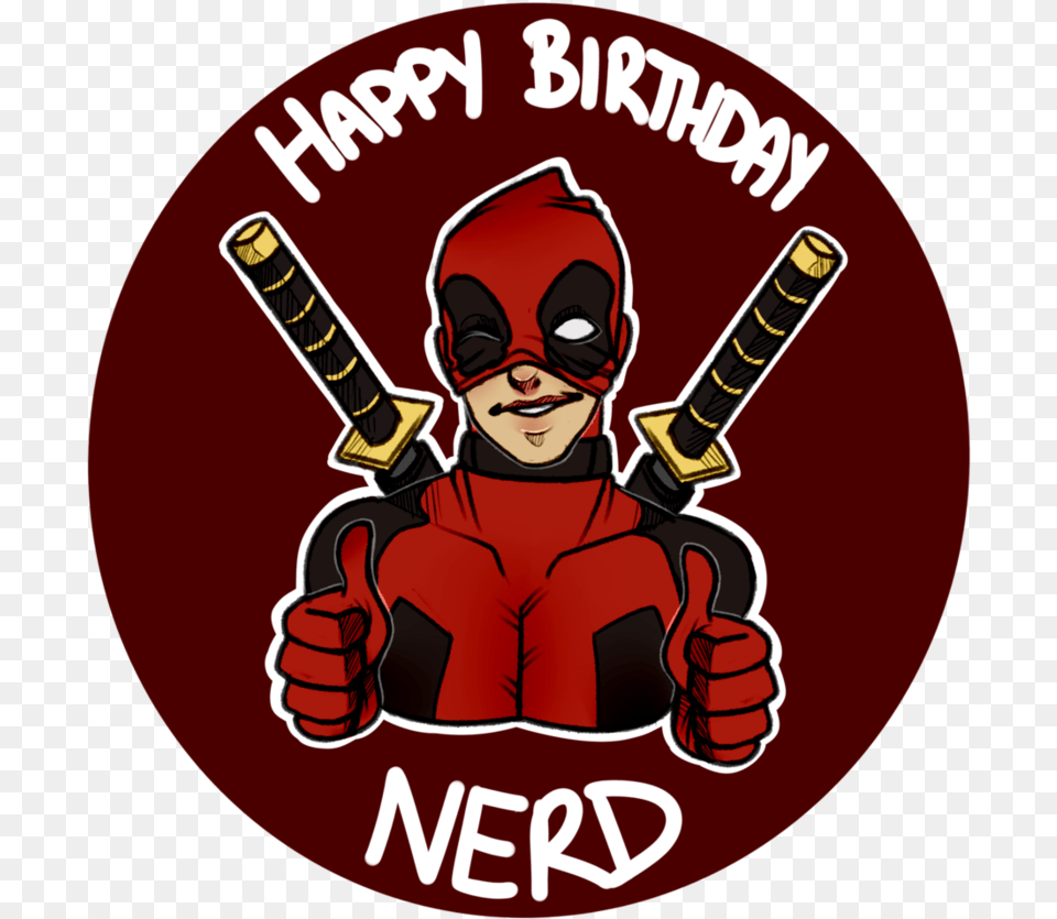 Deadpool Gift Cartoon, Baby, People, Person, Face Png
