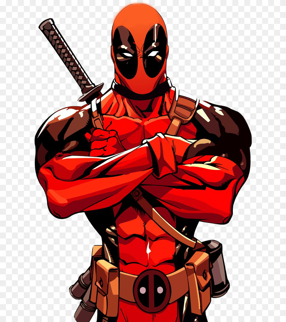 Deadpool Hd, Adult, Male, Man, Person Free Png