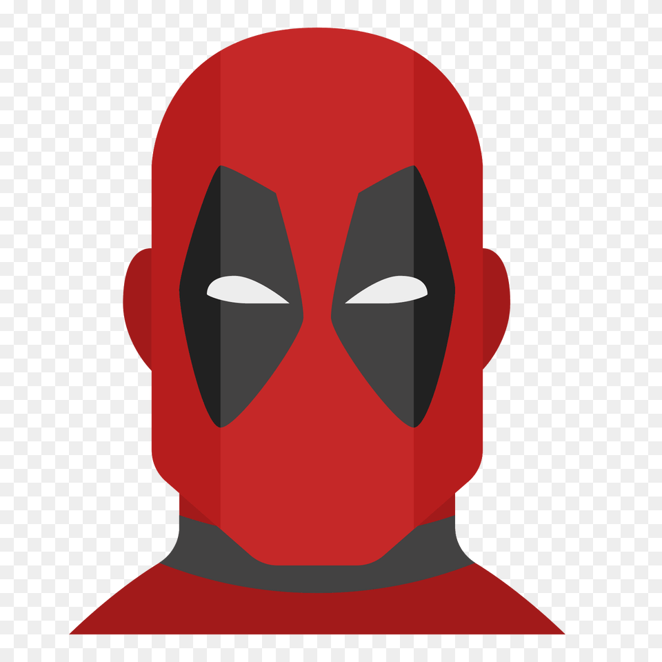 Deadpool Icon, Person, Mask, Face, Head Png