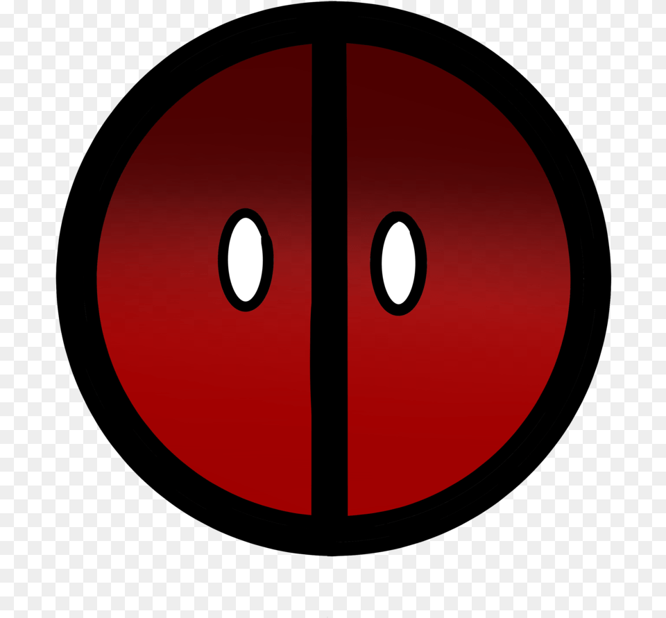 Deadpool Icon Circle, Astronomy, Maroon, Moon, Nature Free Png Download