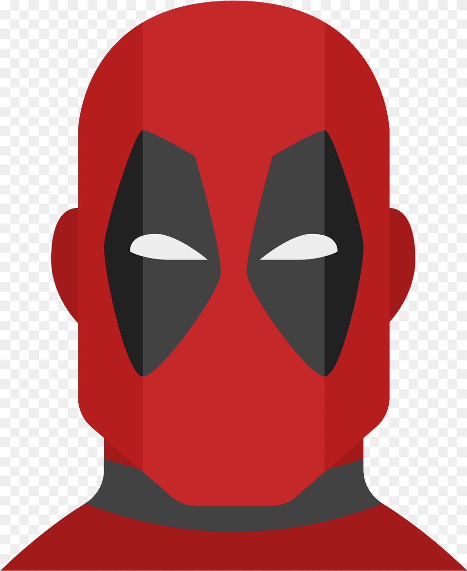 Deadpool Icon Deadpools Face, Mask, Person Free Png Download