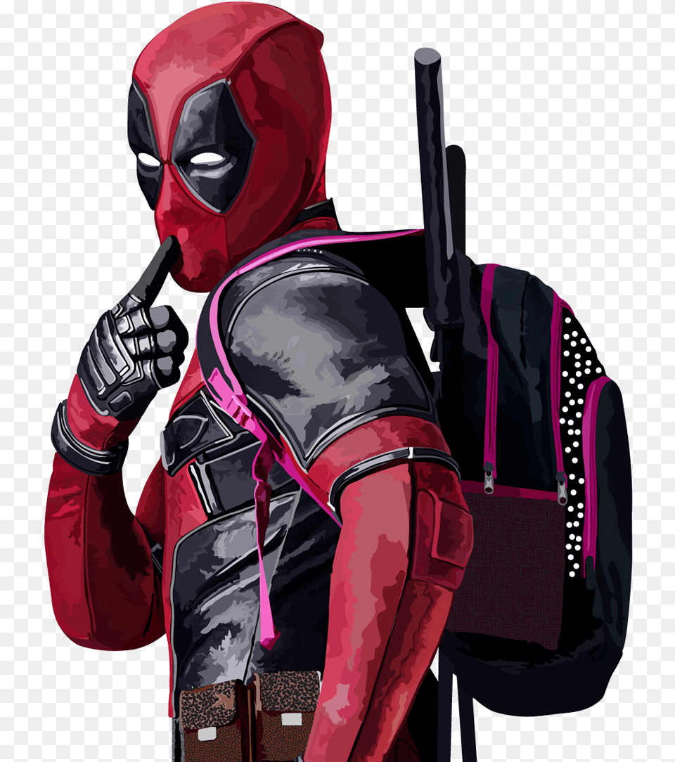 Deadpool Illustration New Deadpool, Adult, Male, Man, Person Free Png Download
