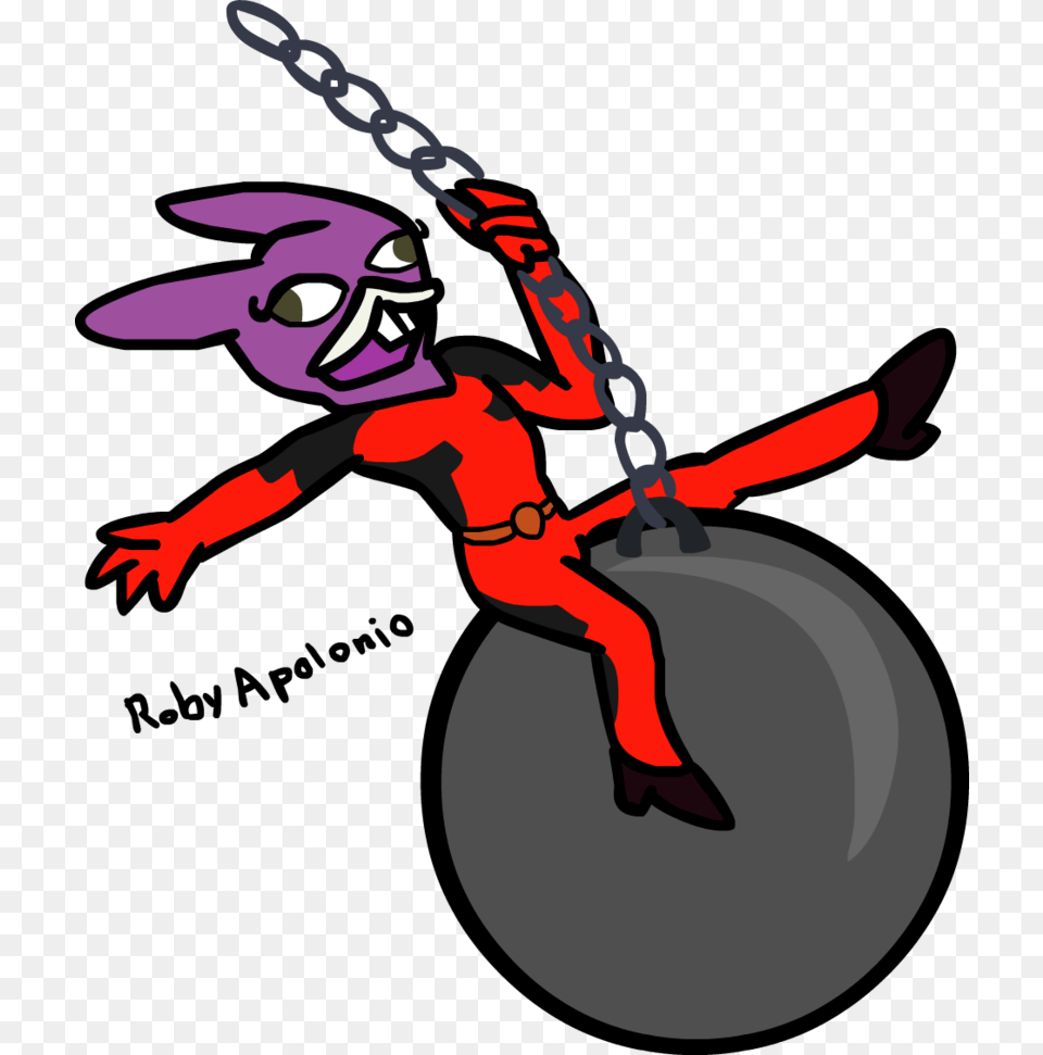 Deadpool In A Wrecking Ball, Publication, Book, Comics, Baby Free Png