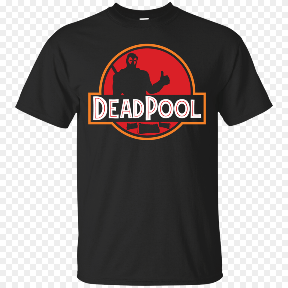 Deadpool Jurassic World Logo Shirt, Clothing, T-shirt Free Png Download
