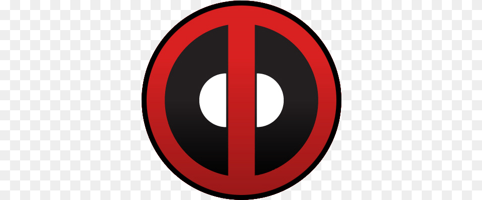 Deadpool Logo Icon Circle, Sign, Symbol, Road Sign Png Image