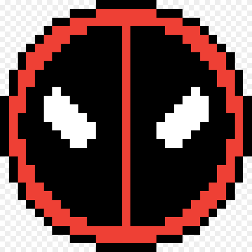 Deadpool Logo Pixel Art, First Aid, Armor Png Image