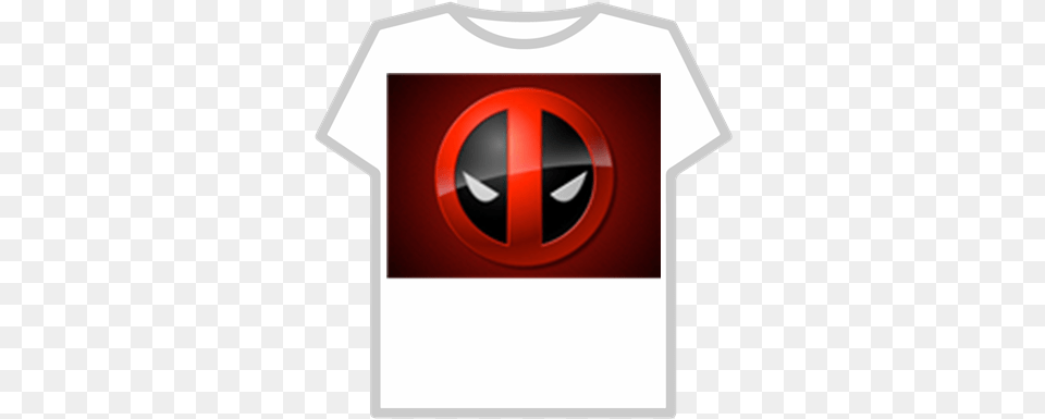 Deadpool Logo Roblox T Shirt Roblox Supreme, Clothing, T-shirt, Sign, Symbol Png