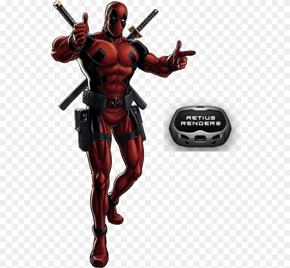 Deadpool Marvel, Adult, Male, Man, Person Free Png