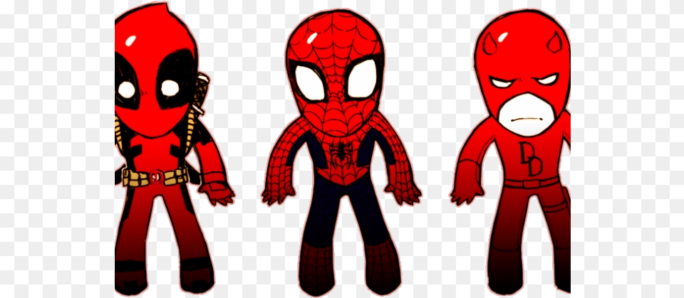 Deadpool Marvel Daredevil Clipart Spider Man, Baby, Person, Face, Head Free Transparent Png