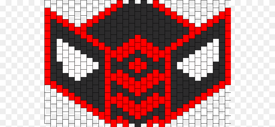 Deadpool Mask Bead Pattern Rave Kandi Mask Patterns Free Png