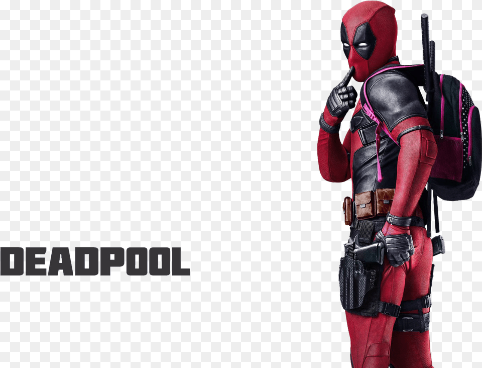 Deadpool No Background Transparent Background Deadpool, Adult, Male, Man, Person Png Image