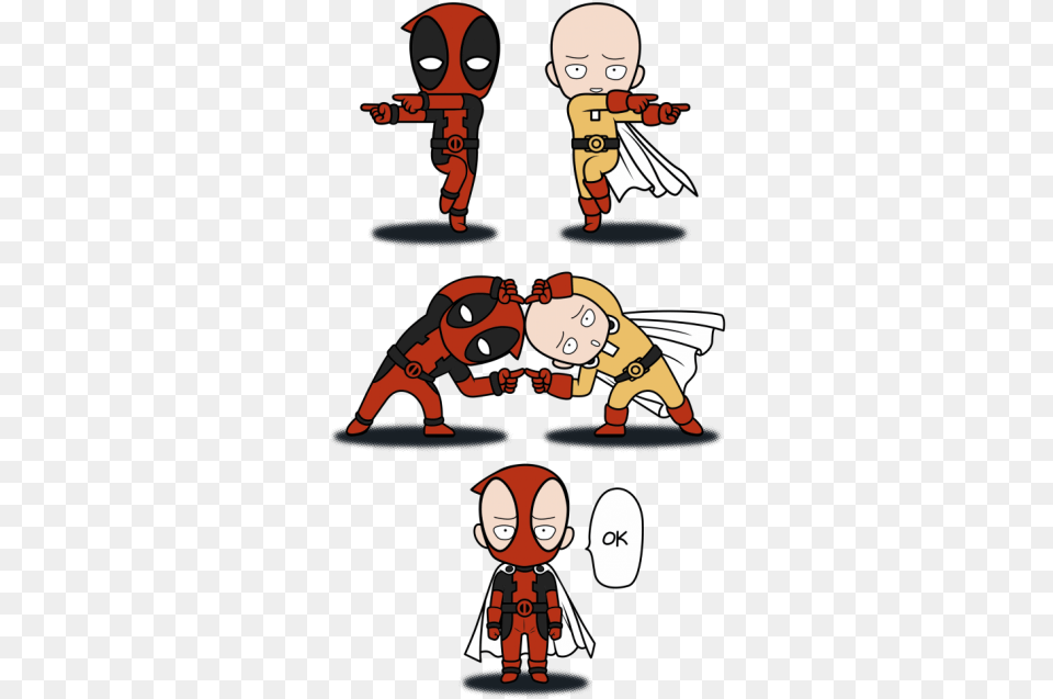 Deadpool One Punch Man, Book, Comics, Publication, Baby Free Transparent Png