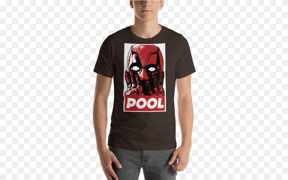 Deadpool Pool Short Sleeve Unisex T Shirt Just Cavalli T Shirt Snake, Clothing, T-shirt, Person Free Transparent Png