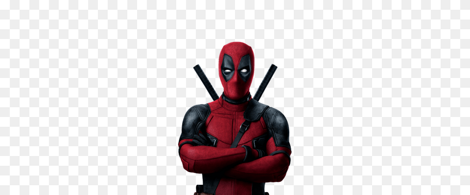 Deadpool Portrait Transparent, Adult, Male, Man, Person Free Png Download