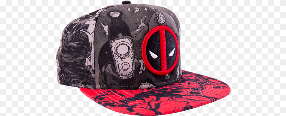 Deadpool Sublimination Hat Multicolor, Baseball Cap, Cap, Clothing Png Image