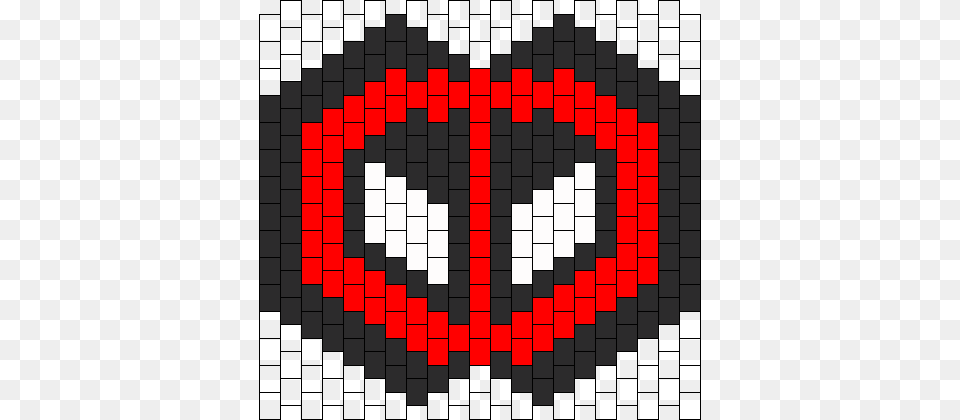 Deadpool Surgical Mask Bead Pattern Twenty One Pilots Melt Bead Free Png