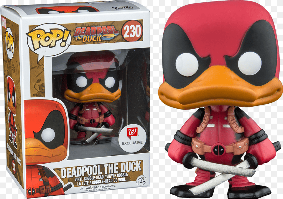 Deadpool The Duck Pop, Toy, Figurine, Person Png Image