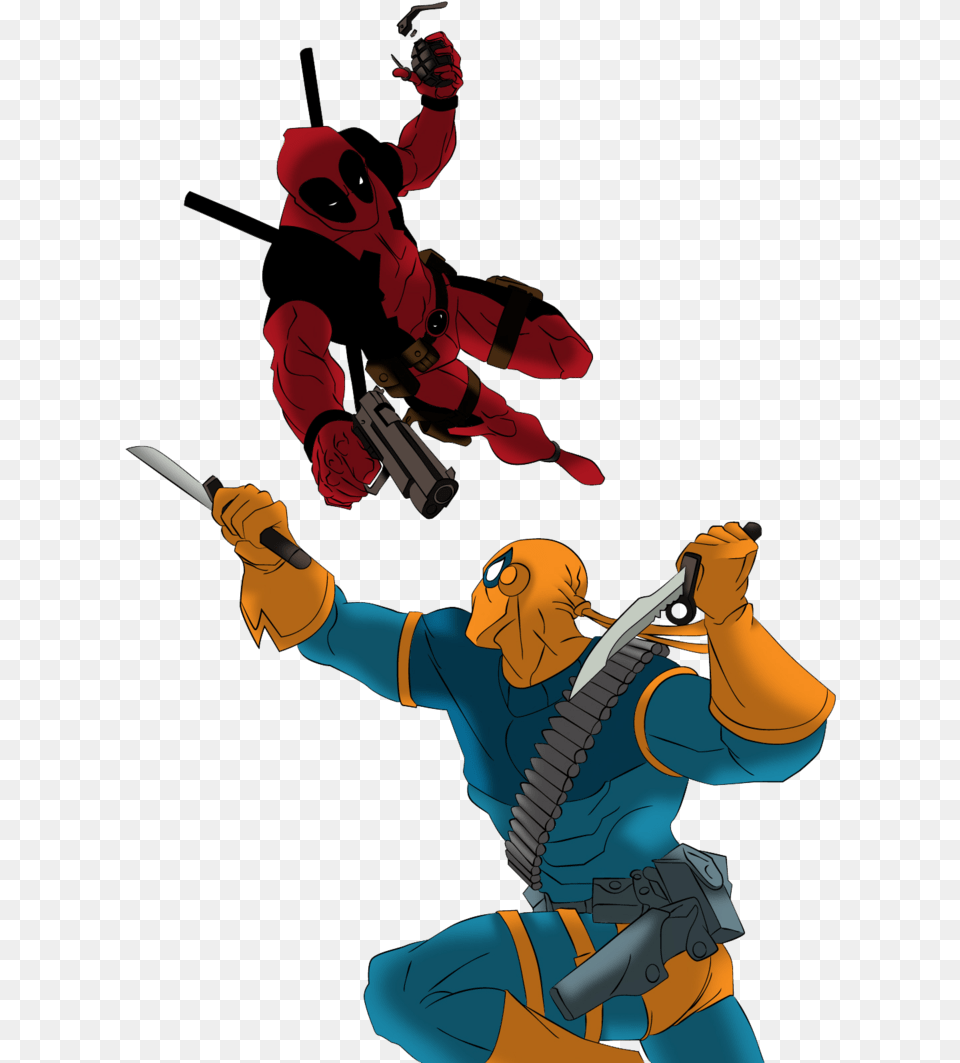 Deadpool Vs Deathstroke, Book, Comics, Publication, Adult Free Png Download