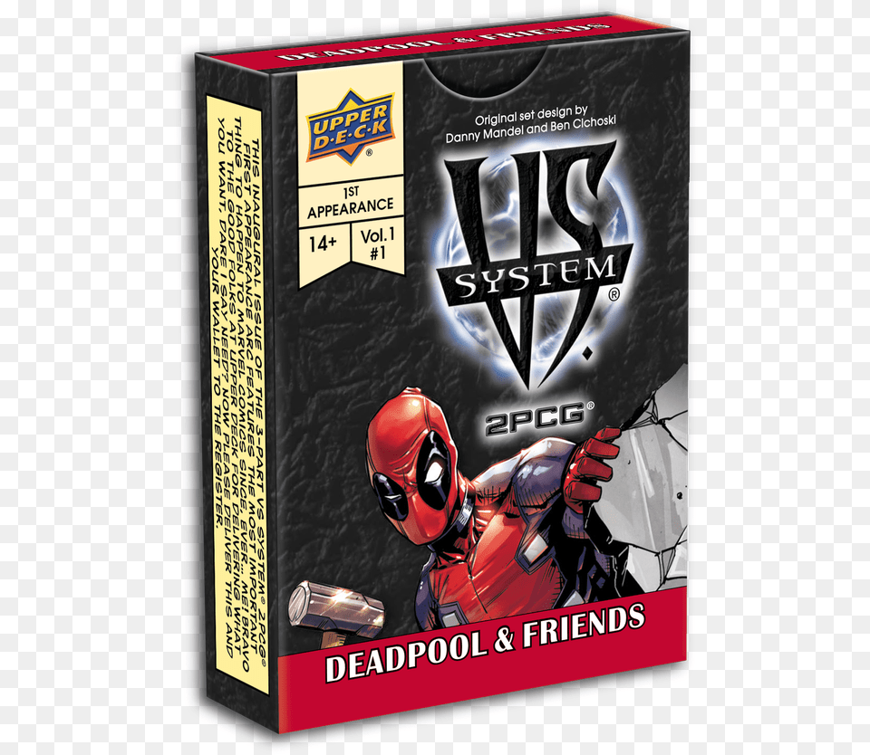 Deadpoolampamp Friends Vs System 2pcg Marvel Crossover, Book, Publication, Helmet, Adult Free Png