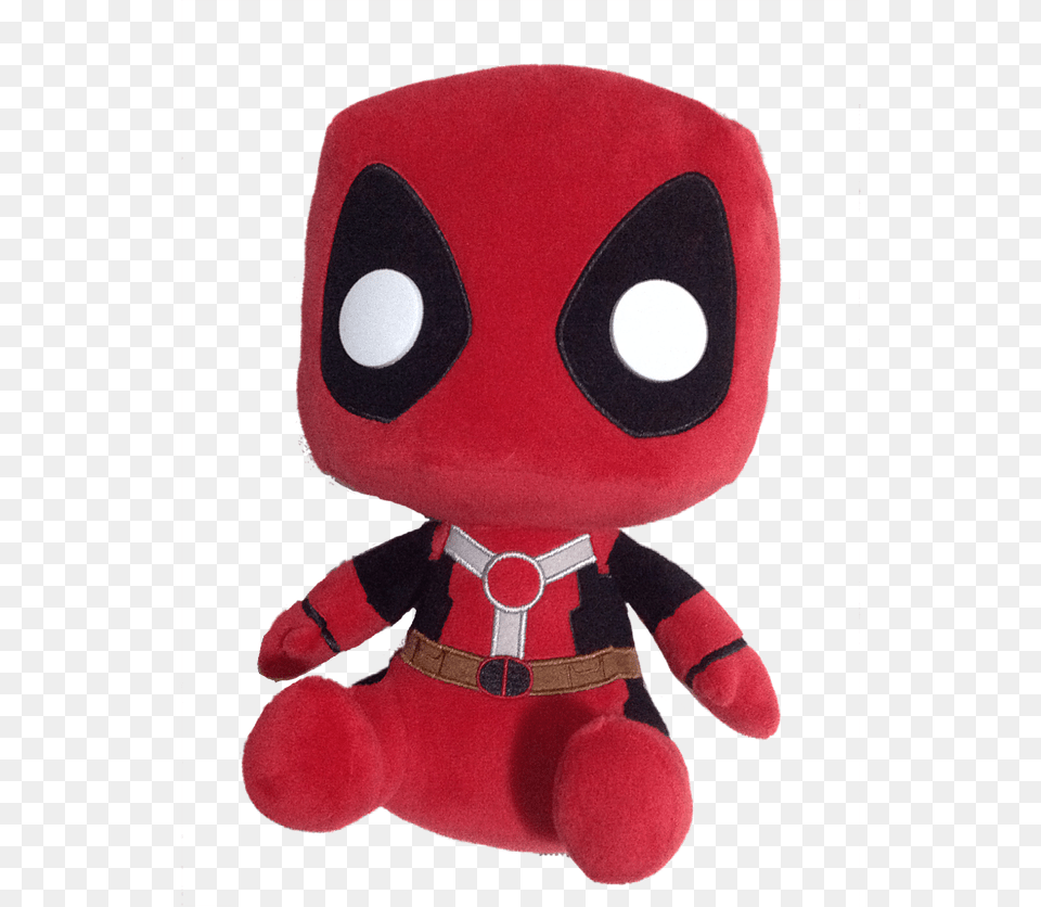 Deadpoollogo Stuffed Toy, Plush Free Png Download