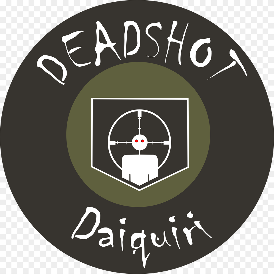 Deadshot Daiquiri, Logo, Disk, People, Person Free Png Download