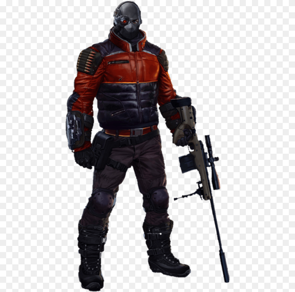 Deadshot Halo Odst Concept Art, Jacket, Clothing, Coat, Weapon Png
