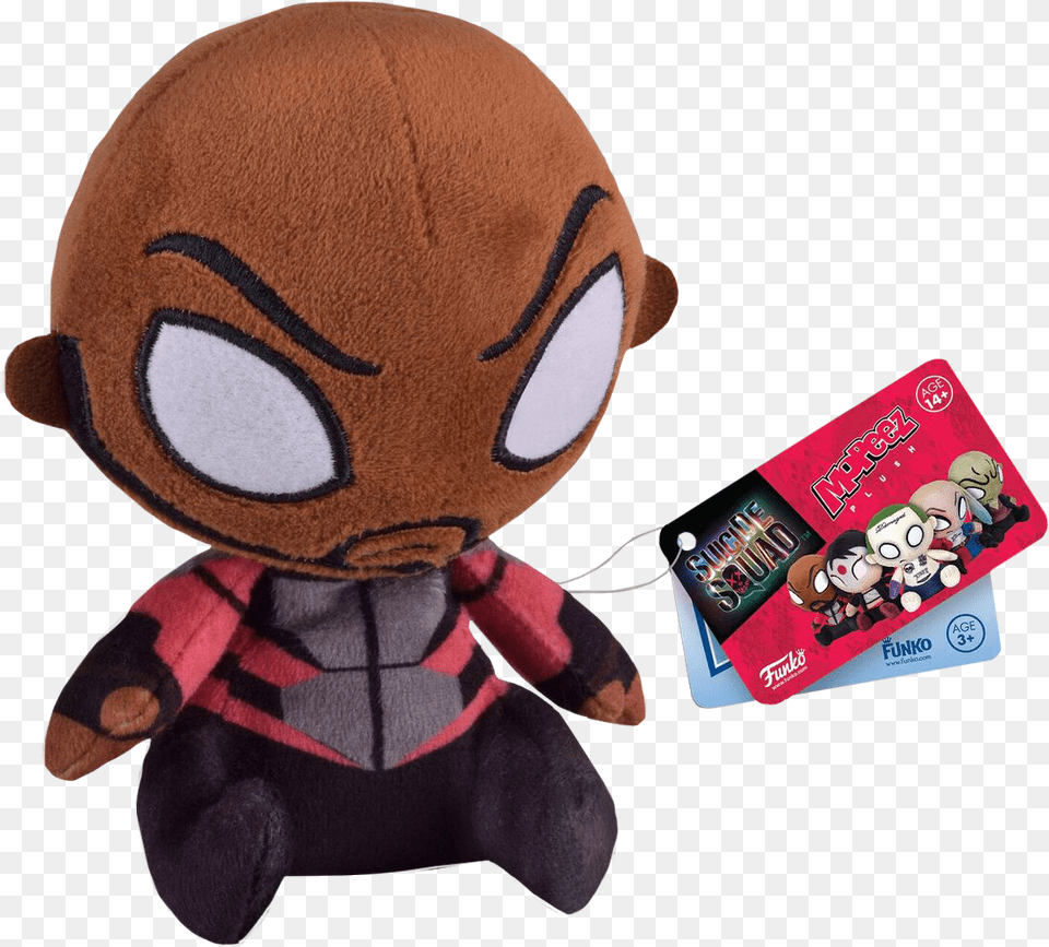 Deadshot Mopeez Plush Suicide Squad Mopeez, Toy, Credit Card, Text Png Image