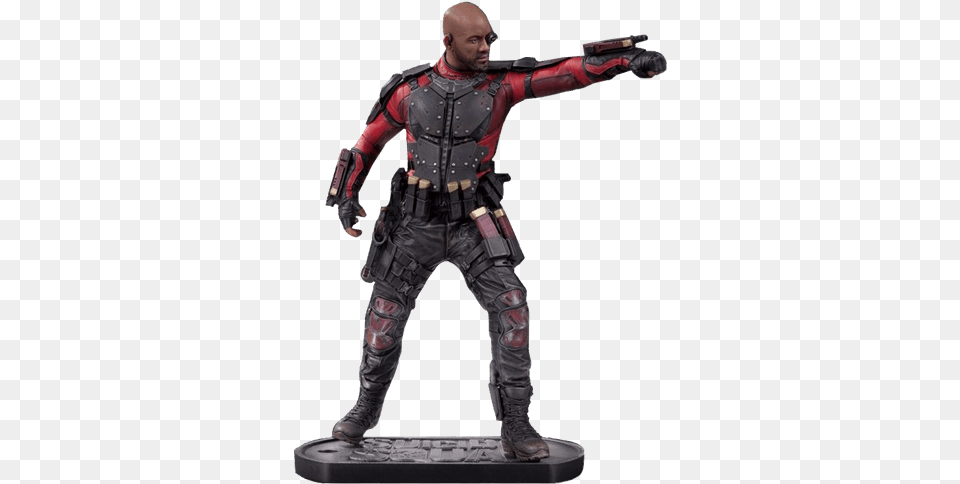 Deadshot Statue, Adult, Figurine, Male, Man Free Transparent Png