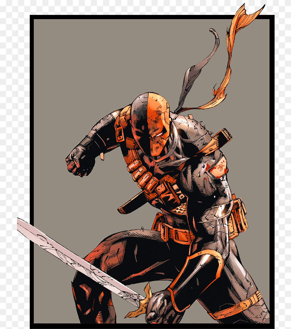 Deadstroke Deathstroke Dc Comics Superhero Teen Deathstroke Comic, Adult, Male, Man, Person Free Png