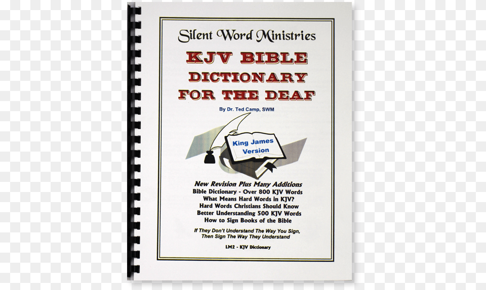 Deaf Bible Dictionary, Advertisement, Page, Poster, Text Free Transparent Png