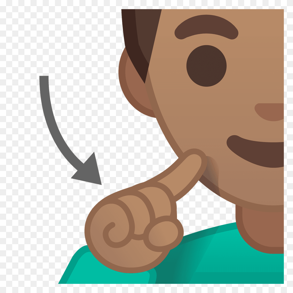 Deaf Man Emoji Clipart, Body Part, Finger, Hand, Person Png Image