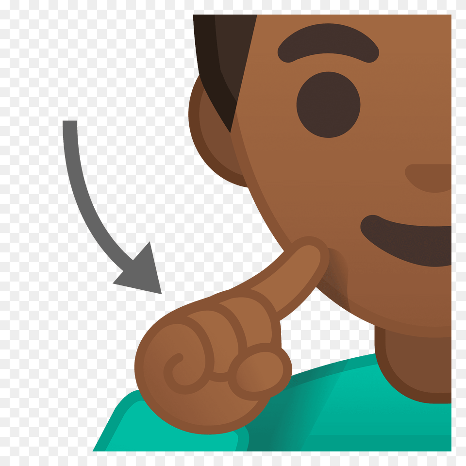 Deaf Man Emoji Clipart, Body Part, Finger, Hand, Person Png