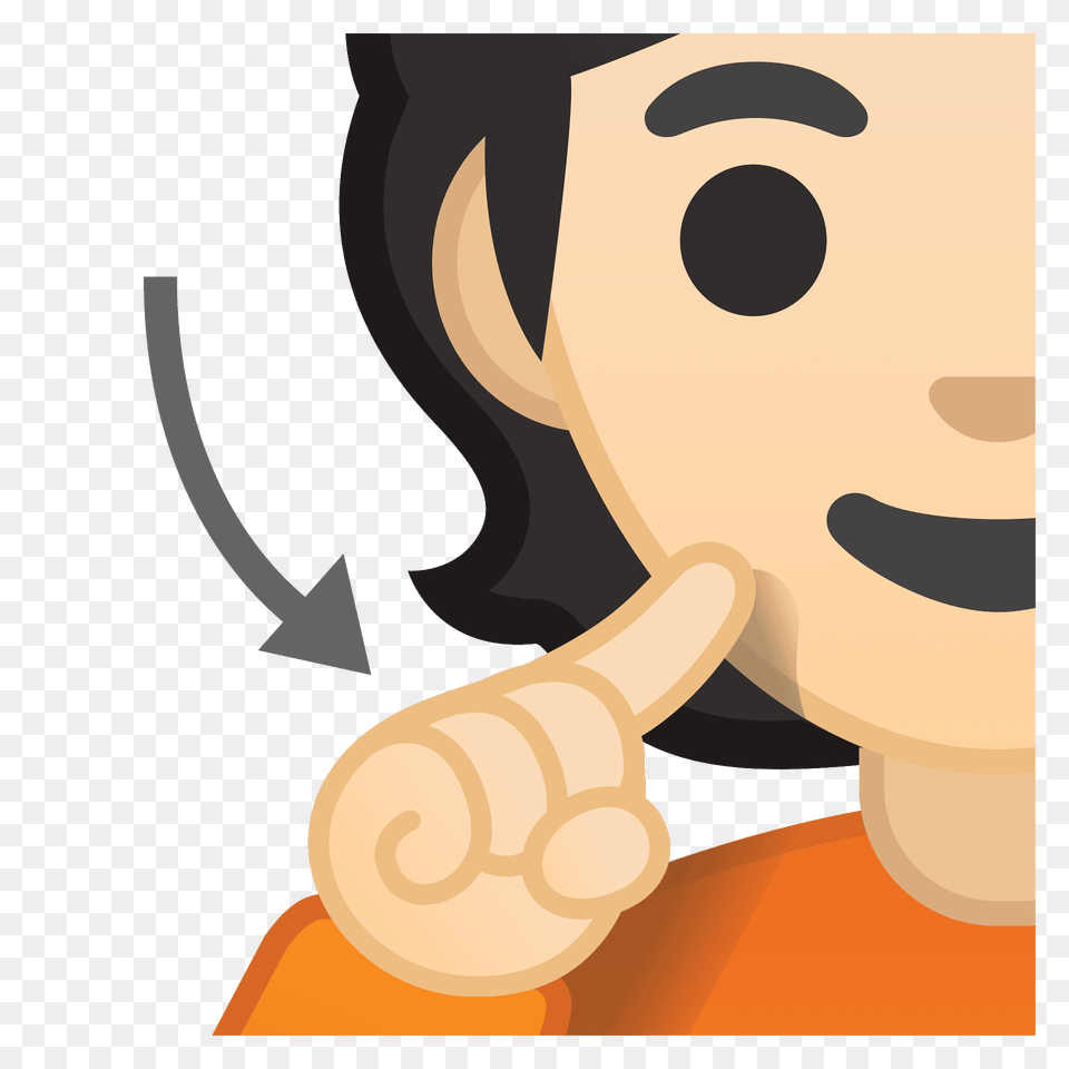 Deaf Person Emoji Clipart, Body Part, Finger, Hand Free Transparent Png