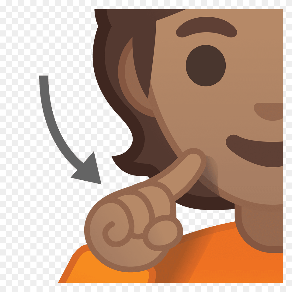 Deaf Person Emoji Clipart, Body Part, Hand, Finger, Food Png Image