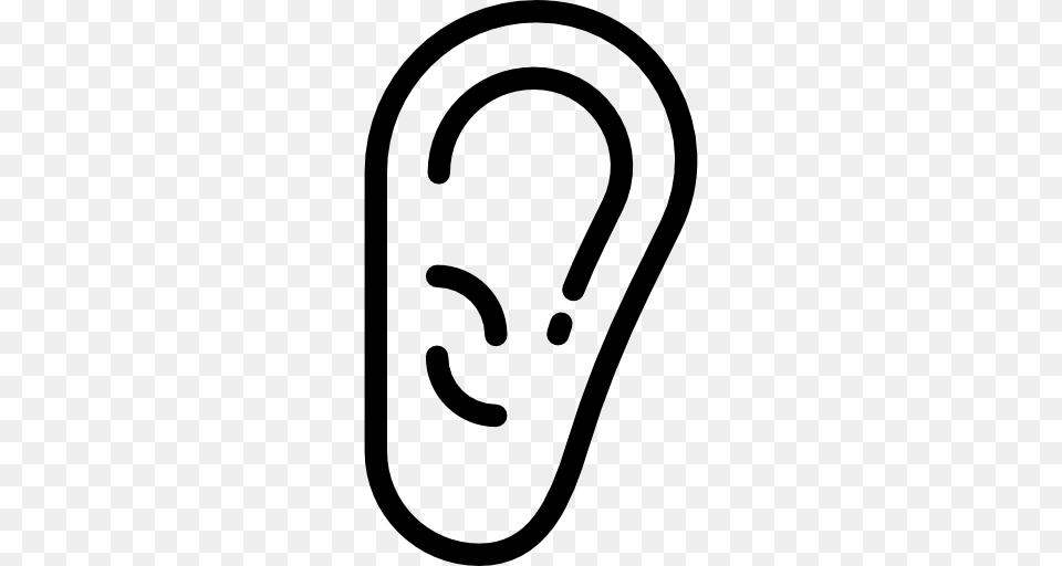 Deaf Sound Waves Sound Bars Medical Listen Listening Ears, Gray Png Image
