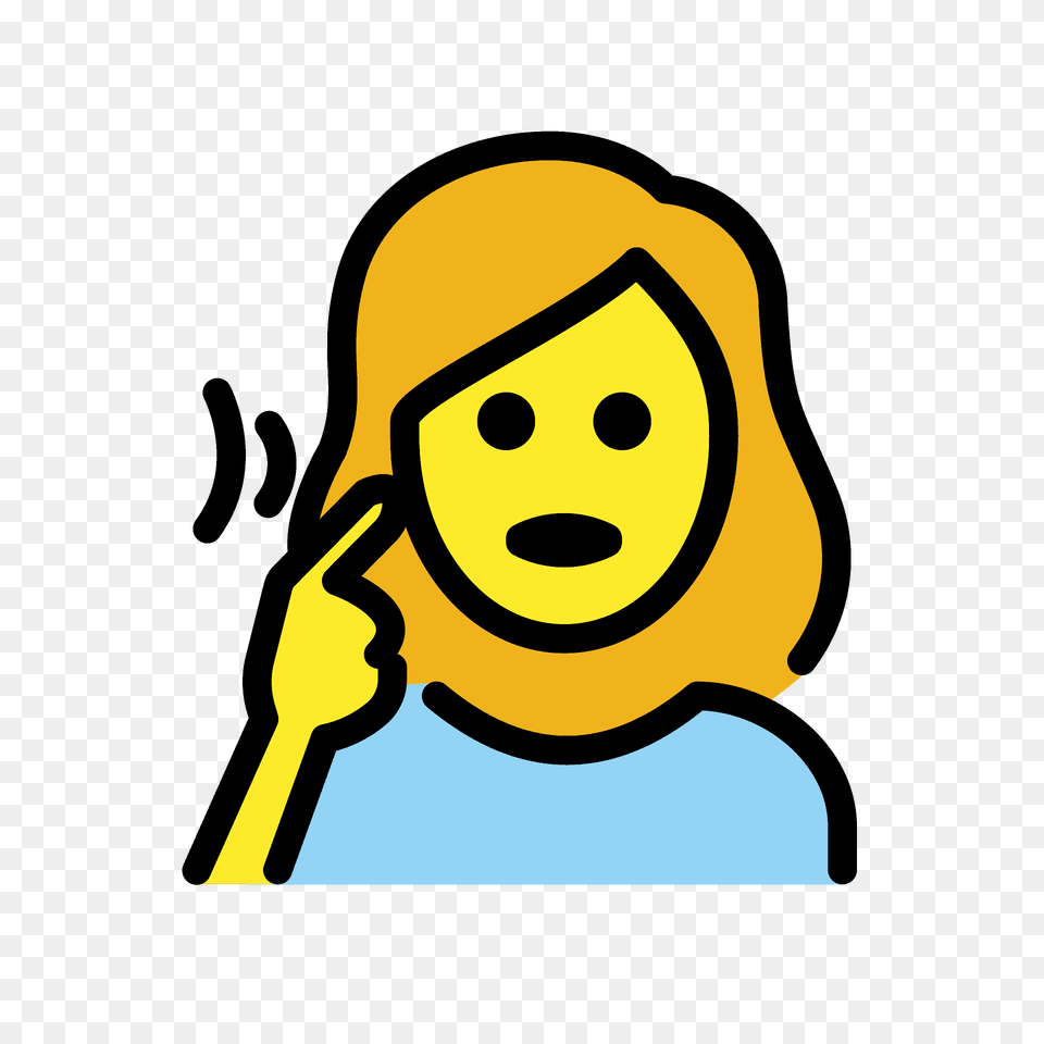 Deaf Woman Emoji Clipart Free Png